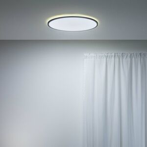 WiZ WiZ SuperSlim LED stropní světlo CCT Ø55cm černá