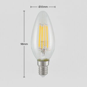 Arcchio LED žárovka filament E14 4W 827 3 step dim 2ks