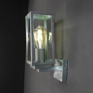 Eco-Light Venkovní nástěnné Karo, soumrakový senzor zinek