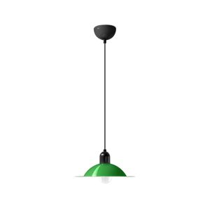 Stilnovo Stilnovo Lampiatta LED závěsné, Ø 28cm, zelená