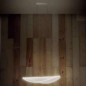 Stilnovo Stilnovo Diphy LED závěsné světlo, bílá 75,6 cm