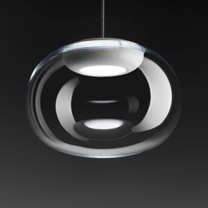 Stilnovo Stilnovo La Mariée LED závěsné transparentní/bílá