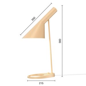 Louis Poulsen Designová stolní lampa Louis Poulsen AJ Mini sand