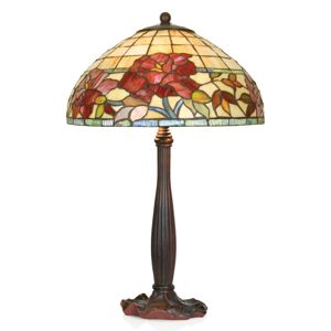 Artistar Ručně vyrobená stolní lampa Esmee v Tiffany stylu