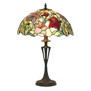 Artistar Stolní lampa Athina v Tiffany stylu