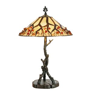 Artistar Stolní lampa Jordis ve stylu Tiffany