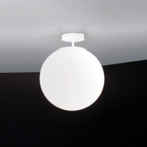 Ailati Skleněné stropní světlo Sferis, 30 cm, bílé