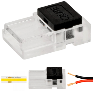 Click konektor pro 10mm LED pásek - kabel