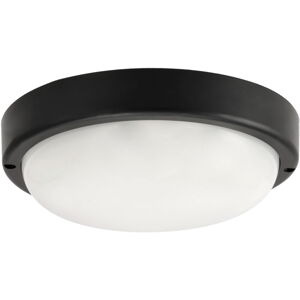 LED stropní lampa 15W - černá - studená bílá
