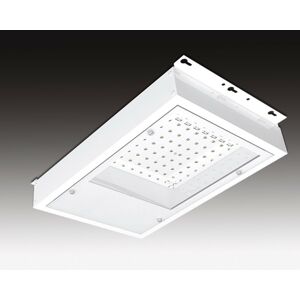 SEC Přisazené nouzové LED svítidlo pro vysoké stropy LED - C.POWERLUX2 230V AC/DC RAL9006, MidPower LED, 3900 lm, barva šedá, neadresovatelný CBS 15-B-102-00-02-SP