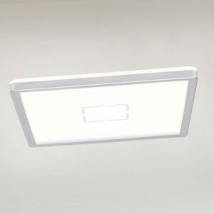 Briloner LED stropní svítidlo Free, 29 x 29 cm, stříbrná