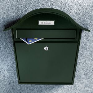Burgwächter Zelená poštovní schránka Holiday 5842 z oceli