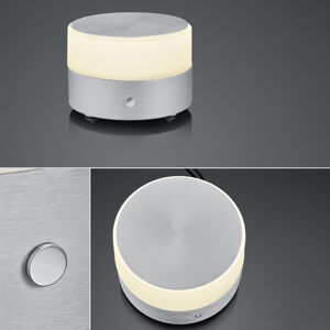BANKAMP BANKAMP Button LED stolní lampa výška 11cm alu