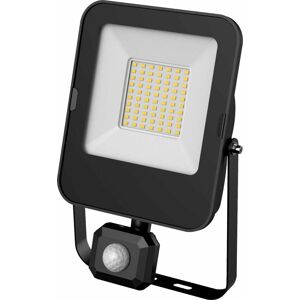 LED reflektor 50W s PIR pohybovým čidlem SMD denní bílá