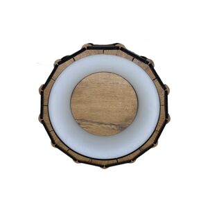 TLED Kulaté svítidlo s dřevěným obložením 40 cm 32W CCT provedení povrchu: dub B