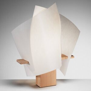 Domus Designová stolní lampa PLAN B, buk