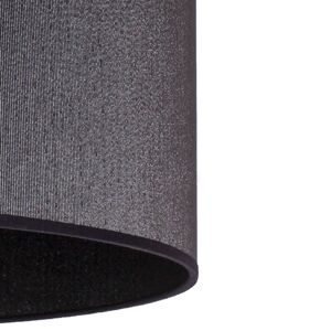 Duolla Stínidlo na lampu Roller Ø 40 cm, černá/stříbrná