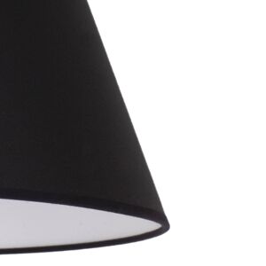 Duolla Stínidlo na lampu Sofia výška 15,5 cm, černá/bílá