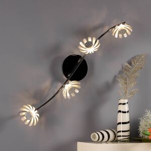 Eco-Light LED nástěnné světlo Bloom čtyři zdroje stříbrné