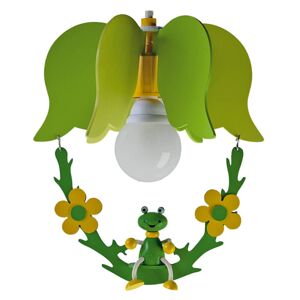 Elobra Závěsné světlo Frosch ve tvaru květu s houpačkou