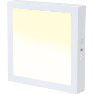 Bílý přisazený LED panel 300x300mm 25W teplá bílá