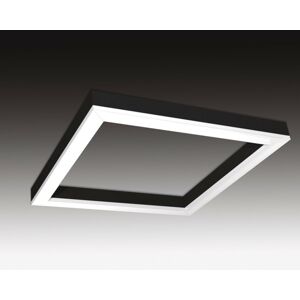 SEC Stropní nebo závěsné LED svítidlo WEGA-FRAME2-CB-DIM-DALI, 32 W, černá, 607 x 607 x 65 mm, 3000 K, 4480 lm 321-B-103-01-02-SP