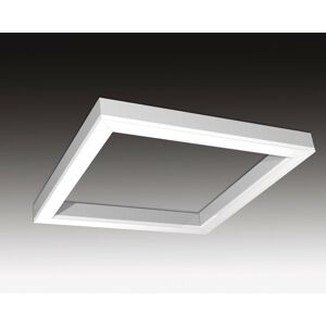 SEC Stropní nebo závěsné LED svítidlo WEGA-FRAME2-CB-DIM-DALI, 32 W, eloxovaný AL, 607 x 607 x 65 mm, 4000 K, 4480 lm 321-B-104-01-00-SP