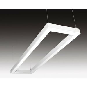 SEC Stropní nebo závěsné LED svítidlo s přímým osvětlením WEGA-FRAME2-DB-DIM-DALI, 32 W, bílá, 607 x 330 x 50 mm, 3000 K, 4260 lm 322-B-103-01-01-SP