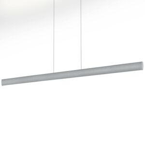 Knapstein LED závěsné světlo Runa, nikl, délka 152 cm