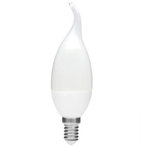 LED žárovka plamínek - E14 - 4W - 360 lm - studená bílá