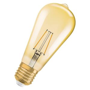 OSRAM LEDVANCE Vintage 1906 Edison 22 Filament 2.5W 824 Gold E27 4099854091339