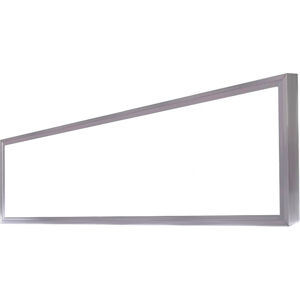 Stříbrný LED panel s rámečkem 300x1200mm 45W denní bílá