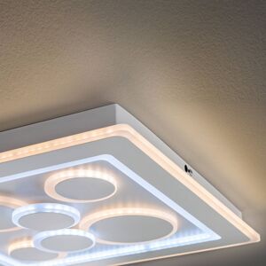 FISCHER & HONSEL LED stropní světlo Ratio, stmívatelné, šest kruhů