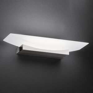 FISCHER & HONSEL LED nástěnné světlo Bowl TW, šířka 30 cm, nikl
