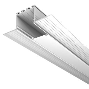 LED Profilelement GmbH Plastový kryt pro hliníkové profily S24 M24 a L24
