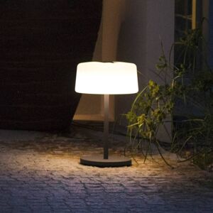 Les Jardins Solární stojací lampa Bump 3 výšky senzor antracit