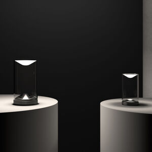 LUMINA Lumina Eva LED stolní lampa 3000K noha černá Ø18cm