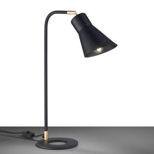 Mettallux Stolní lampa Conico, černá/zlatá