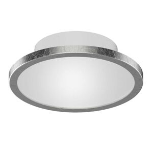 LIGHTME Lightme LED stropní světlo Aqua Ø14,7cm stříbrná