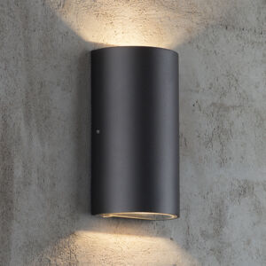 Nordlux LED venkovní nástěnné světlo Rold, kulatý tvar