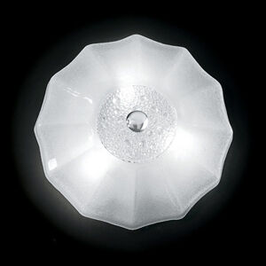 Novaresi Bílé nástěnné světlo Monja, 50 cm