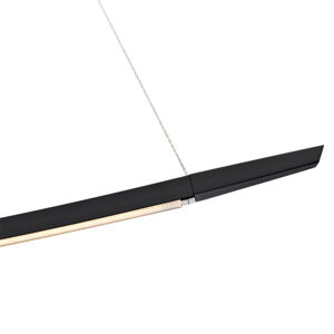 OLIGO OLIGO Lisgo LED závěsné světlo, černá matná
