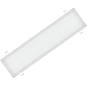 Stmívatelný bílý vestavný LED panel 300x1200mm 48W denní bílá