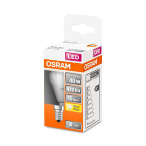 OSRAM OSRAM LED žárovka-kapka E14 4,9 W 827 Star, matná