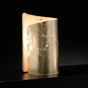 Selene Stolní lampa Papiro, zlatá