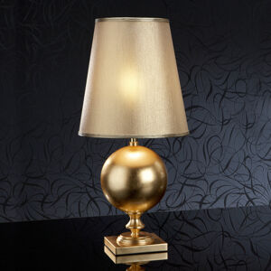 Schuller Stolní lampa Terra - celá ve zlaté barvě