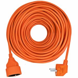 Solight prodlužovací kabel - spojka, 1 zásuvka, oranžová, 30m PS18