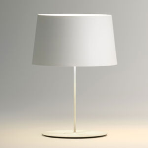 Vibia Vibia Warm 4901 stolní lampa, Ø 42 cm, bílá