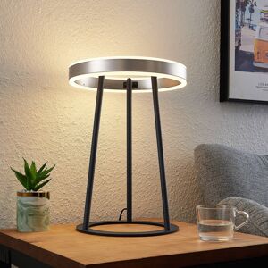 Lucande Lucande Seppe LED stolní lampa, nikl