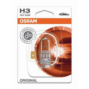 OSRAM H3 64151-01B, 55W, 12V, PK22s blistr